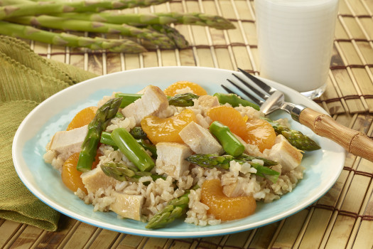 Asparagus Mandarin Salad